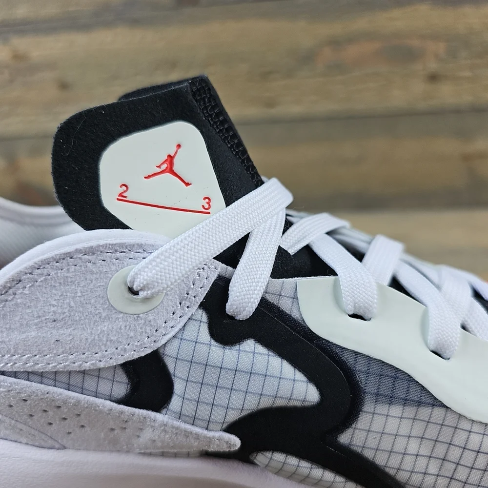 Nike Jordan Delta 3 Low Men's Shoes White/ Chili Red/ Black